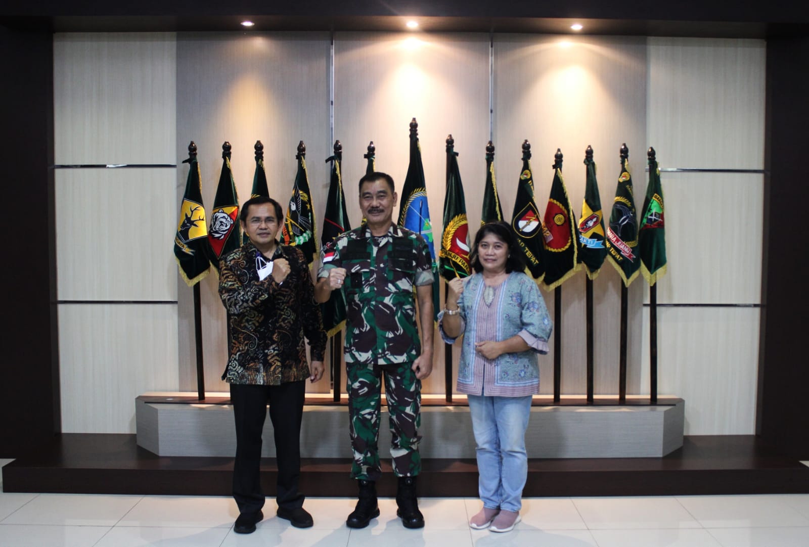 Kejutan!!! Pengurus PPAD Kunjungi Pangdam XII/Tpr