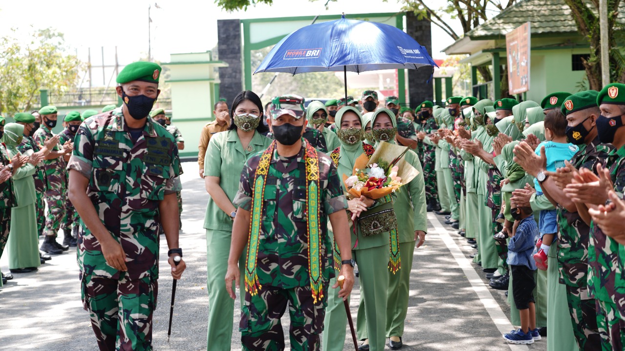Danrem 091/ASN Kunker Ke Kodim 0913/PPU Sekaligus Cek Kesiapan Kodim Penajam Paser Utara Sambut IKN Nusantara