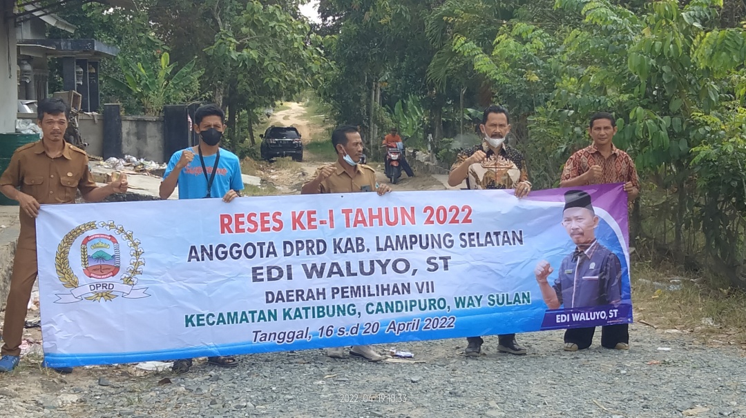 Edi Waluyo Serap Aspirasi dan Siap Perjuangkan Usulan Masyarakat