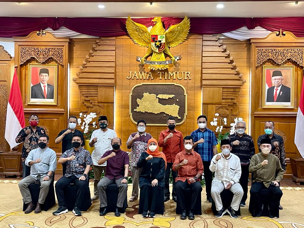 Perkuat Silaturahmi, Kapolda dan Forkopimda Jatim Gelar Pertemuan