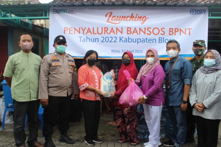 BPNT Bulan April 2022 Di Kabupaten Blora Mulai Disalurkan Secara Non Tunai