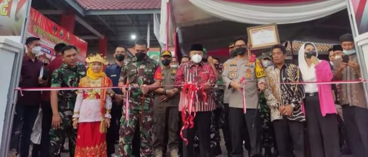 Nanang, Resmikan Kampung Pancasila Desa Trans Tanjungan