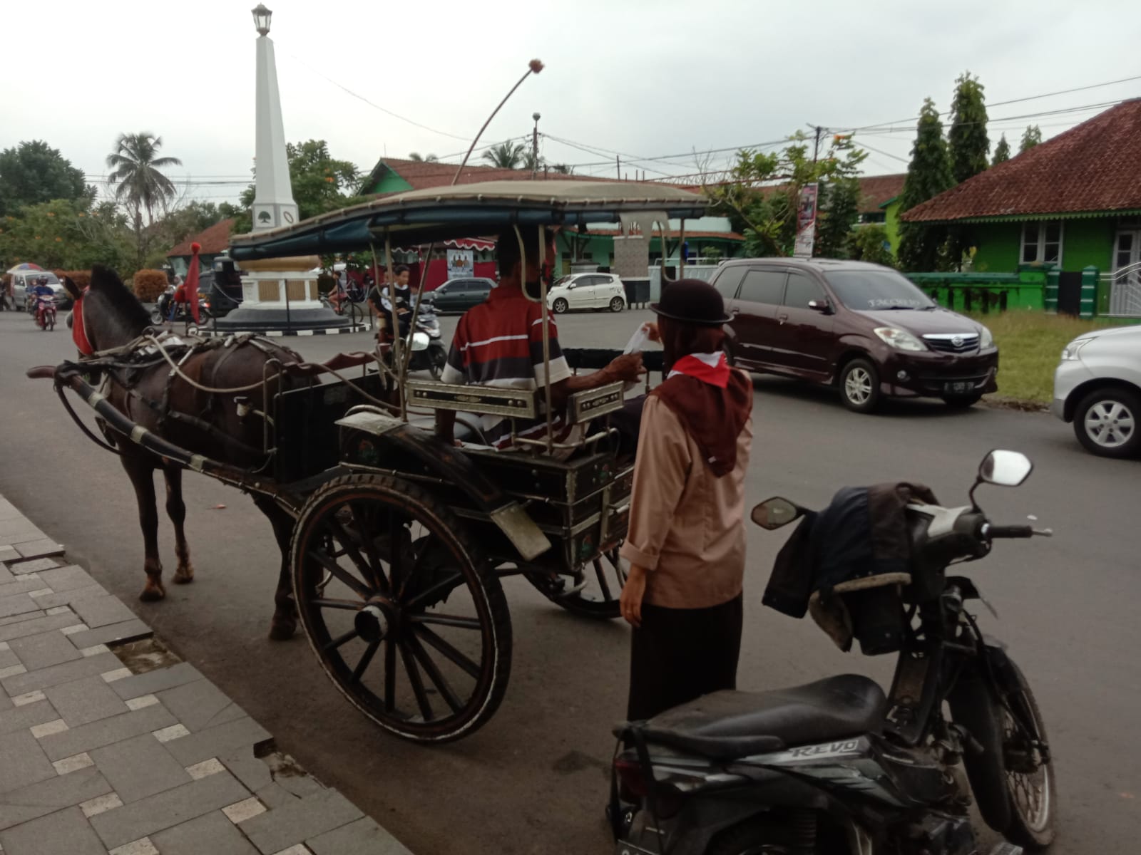 Ambalan Rama-Shinta SMAN 1 Banyumas Gelar Ramadan Charity