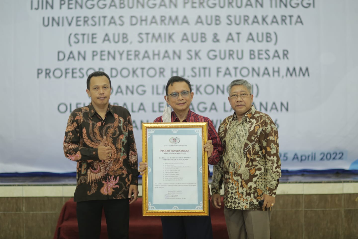 Hari ini AUB Resmi Jadi Universitas