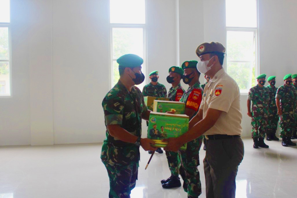 Kodim 0719/Jepara Berikan Bingkisan Lebaran ke Prajurit dan PNS