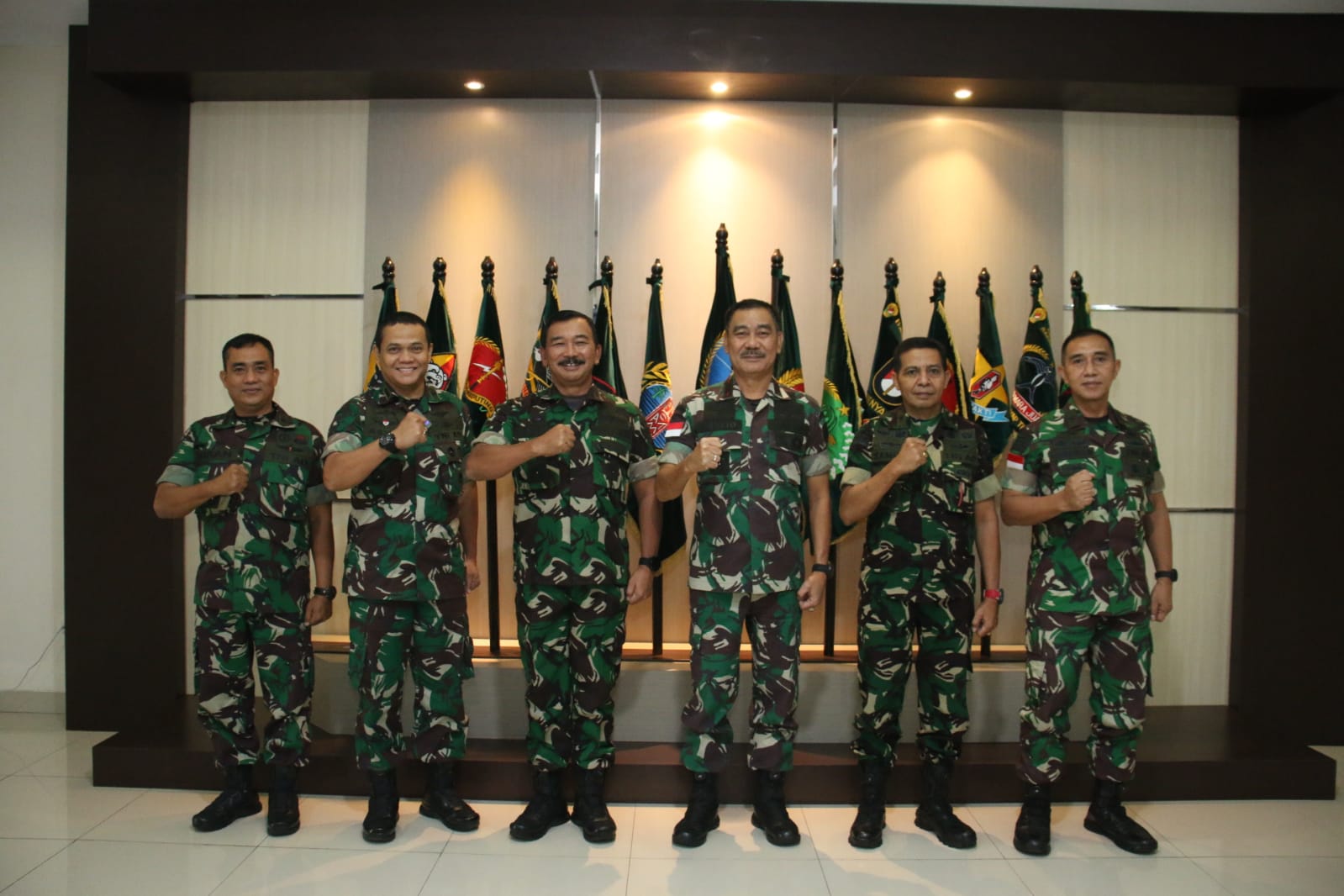 Pangdam XII/Tpr Terima Kunjungan Tim Pokja Penyusunan Kajian Strategis Sahli Kasad