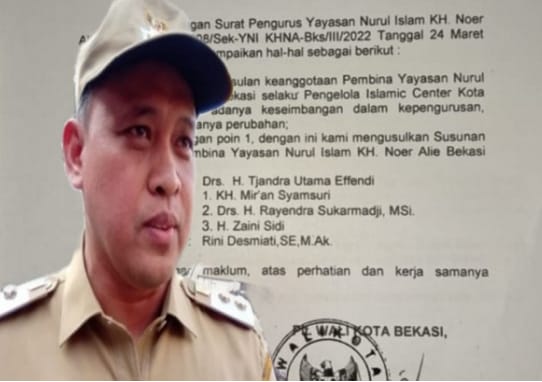 Plt Walikota Bekasi Tri Adhianto Dinilai Intervensi Kepengurusan Islamic Center