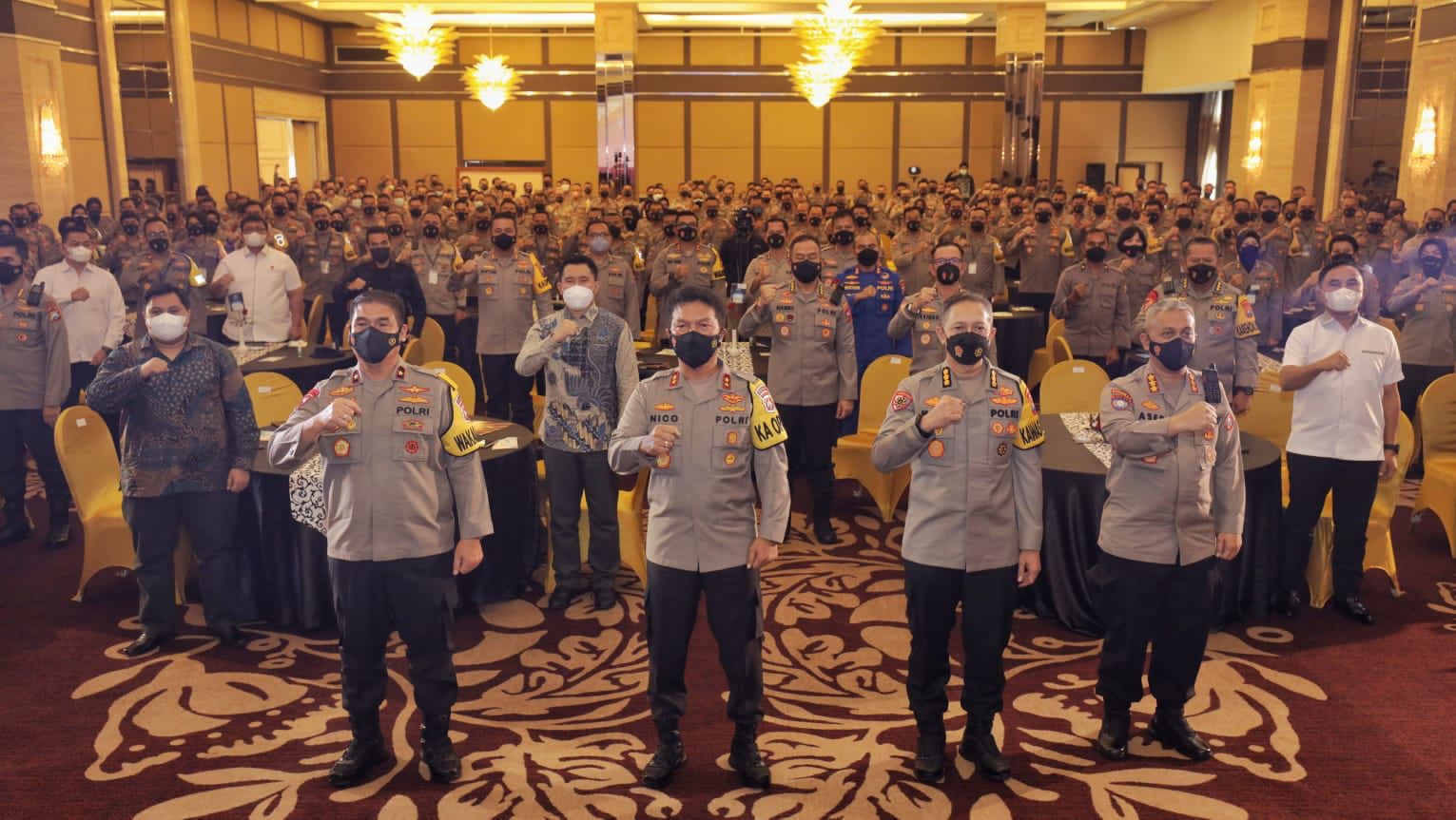 Kapolda Jatim Mencanangkan Binmas Reborn Presisi Semeru