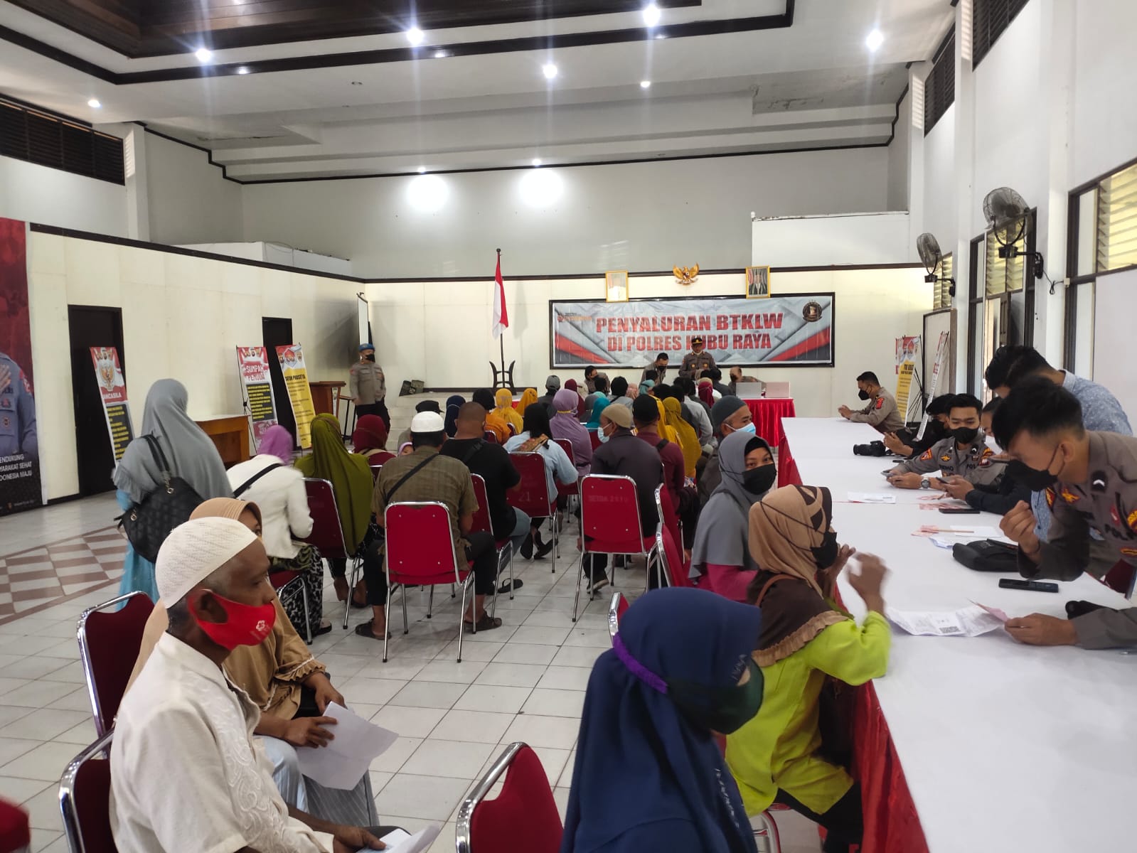 Polres Kubu Raya Salurkan 7000 Penerima BTPKLWN