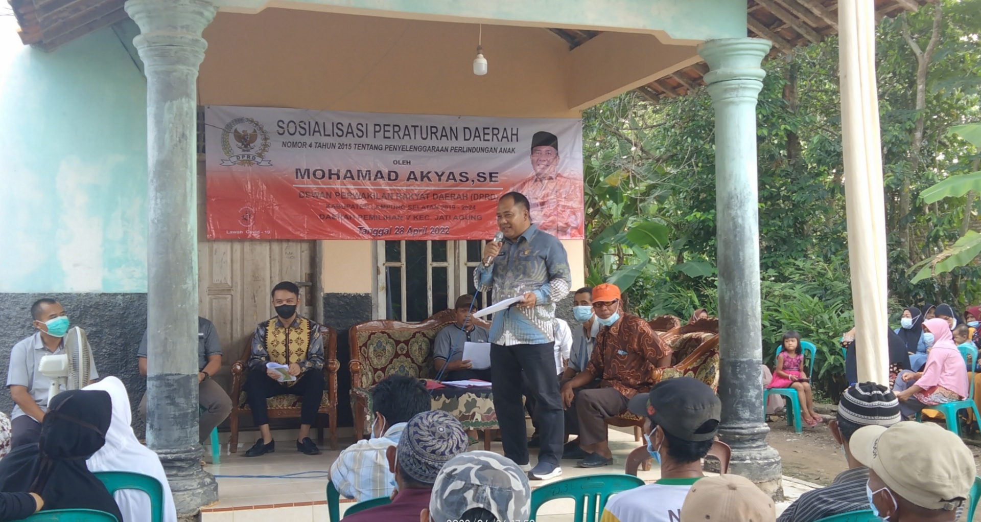Sosper  Tentang Penyelenggaraan Perlindungan Anak. M Akyas Hadirkan Pemateri dari Unila