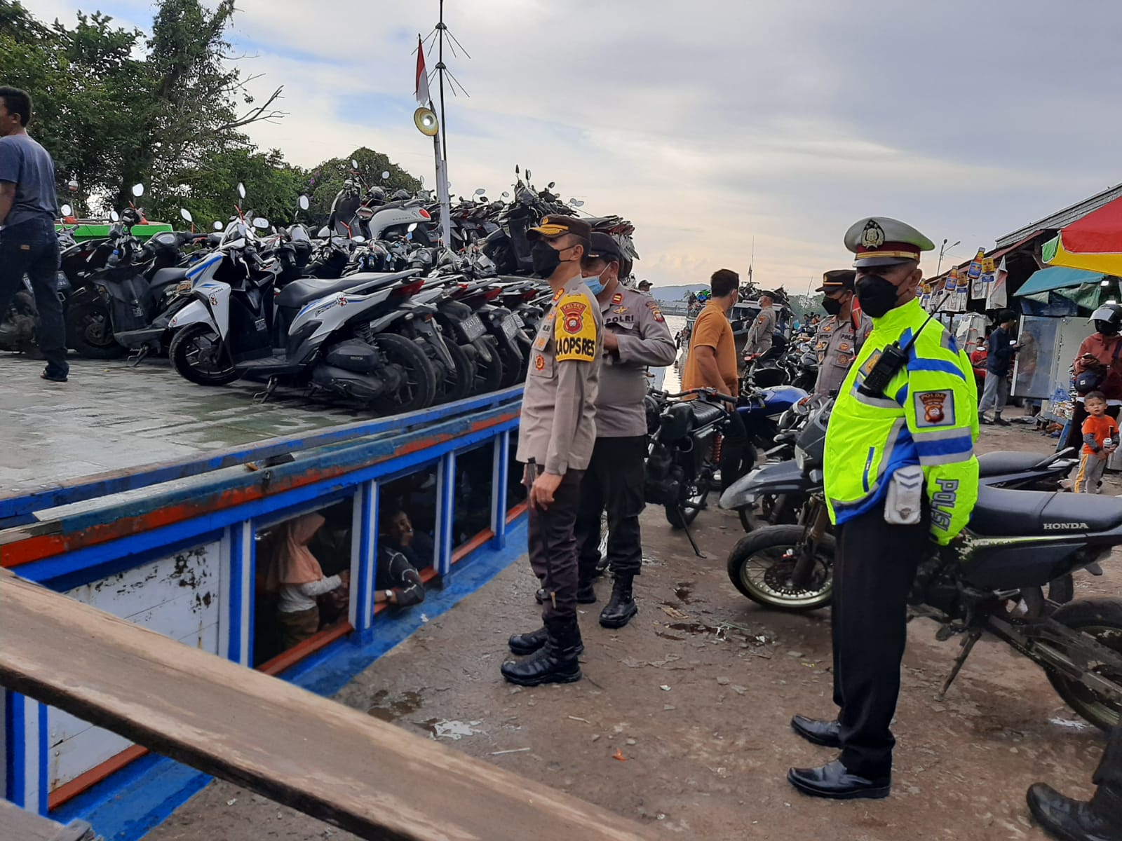 Kapolres Kubu Raya Pastikan Keamanan Mudik Lebaran