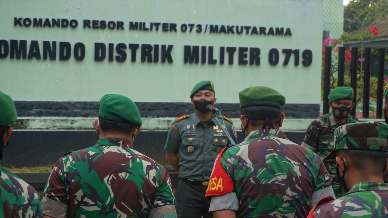 Apel Pemberangkatan Cuti Lebaran