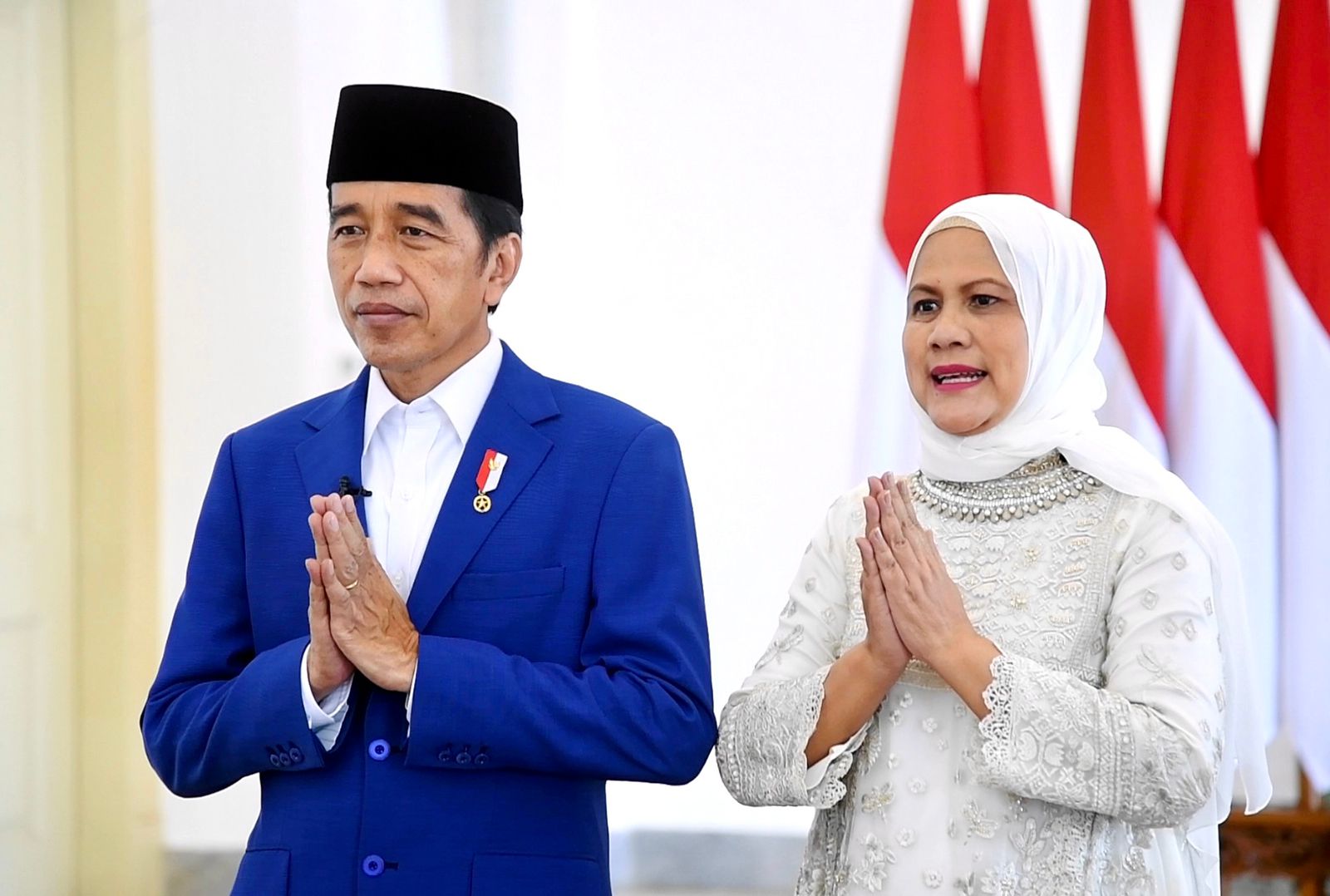 Presiden RI dan Ibu Iriana Ucapan Selamat Idulfitri 1443 Hijriah