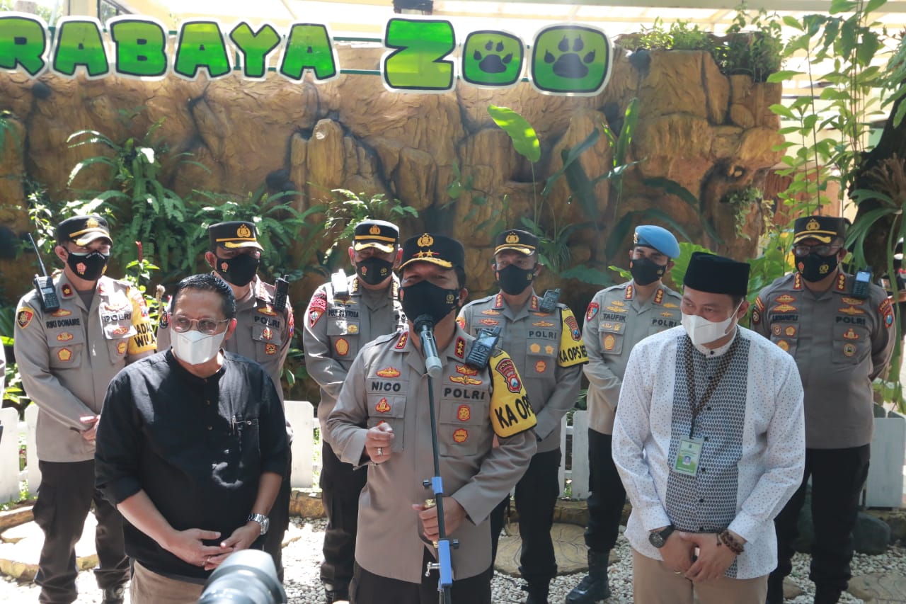 Kapolda Jatim Cek Penerapan Prokes di Tempat Wisata