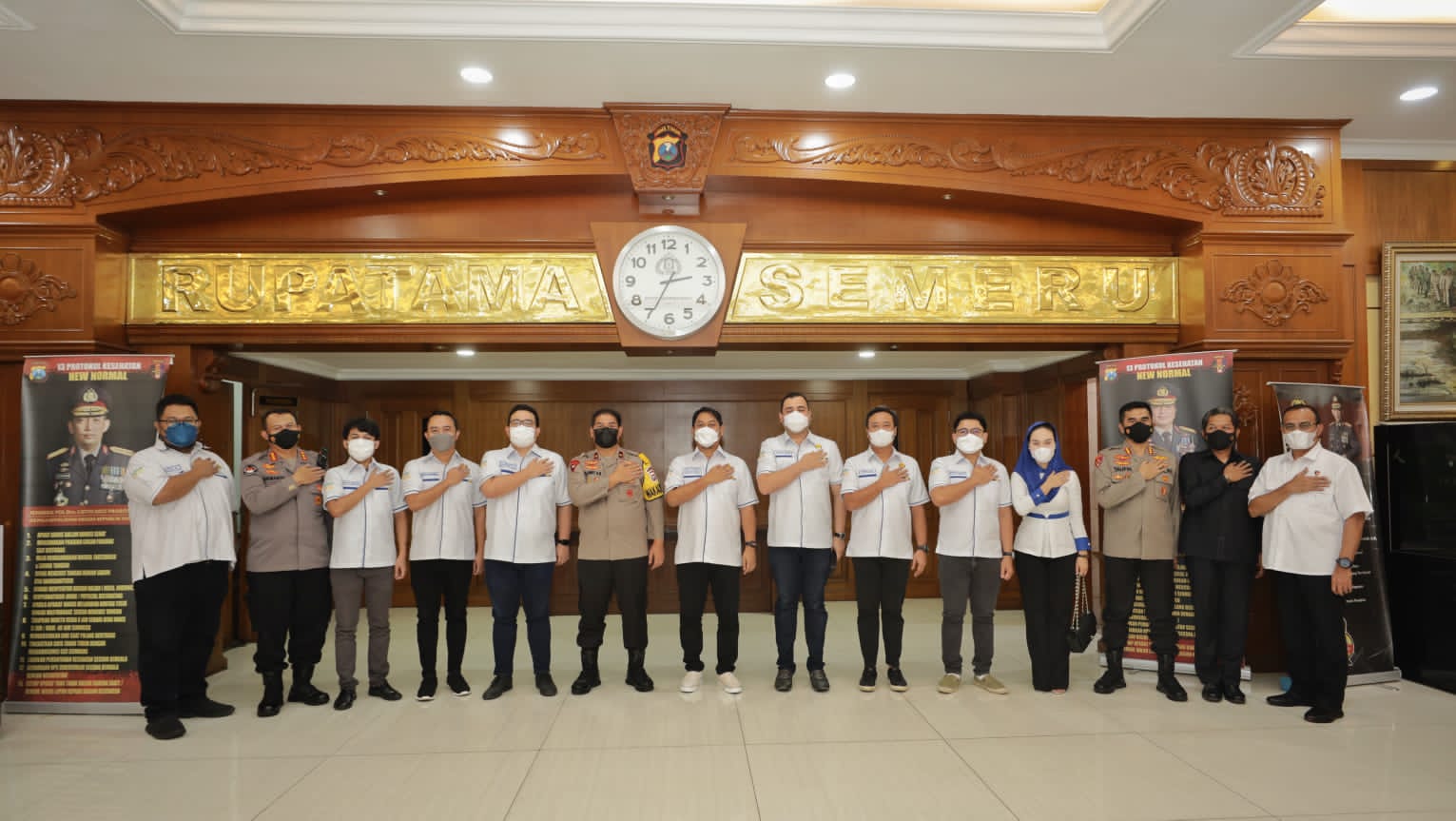 Upaya Hidupkan UMKM, HIPMI Gelar Audensi dengan Polda Jatim