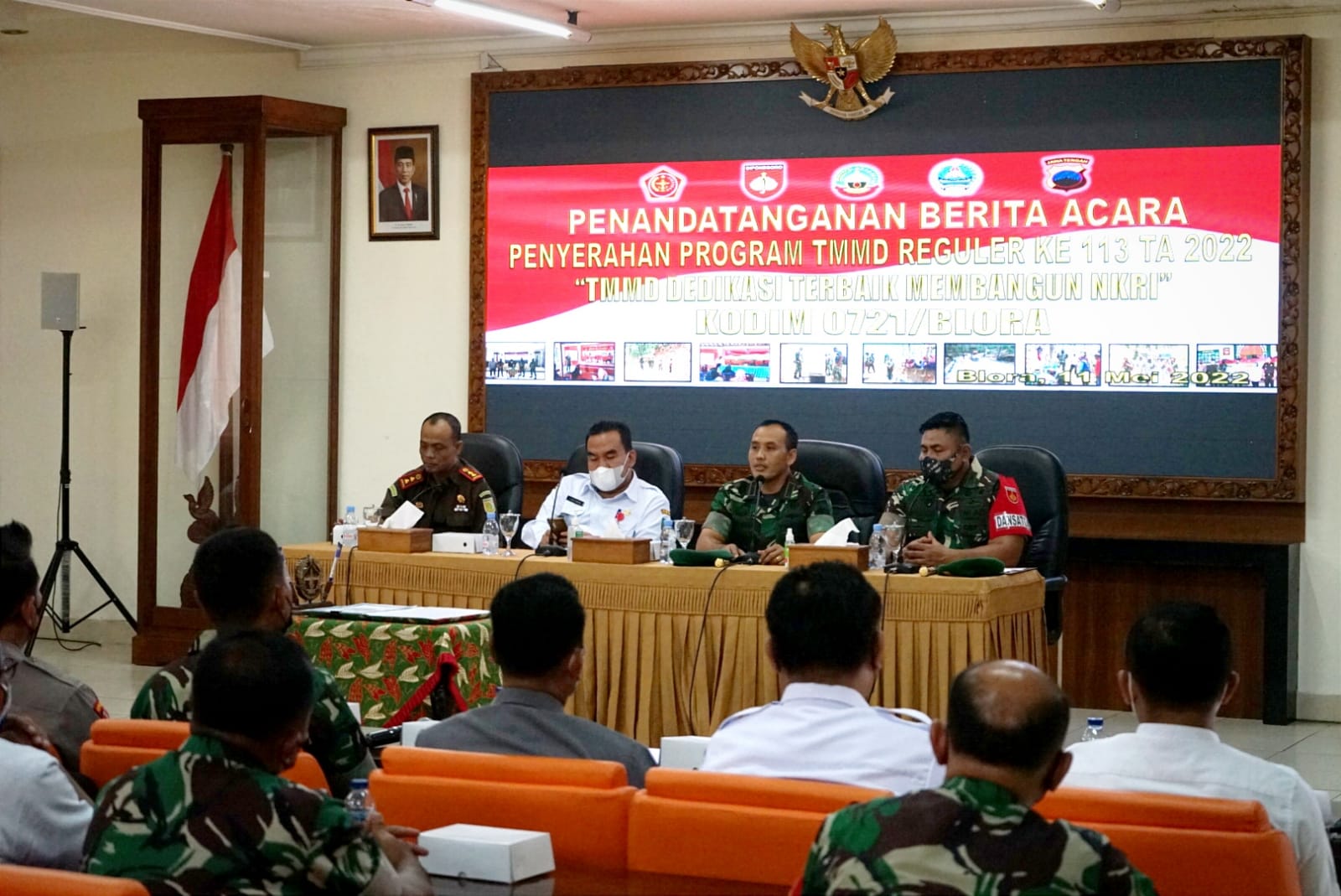 Desa Pengkoljagong Menjadi Sasaran TMMD Reguler ke 113 Tahun 2022