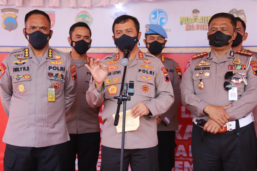 Kapolda Jateng Evaluasi Operasi Ketupat Candi 2022