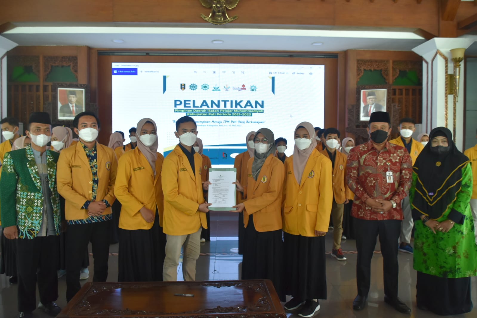 Wabup Pati Hadiri Pelantikan Pengurus IPM