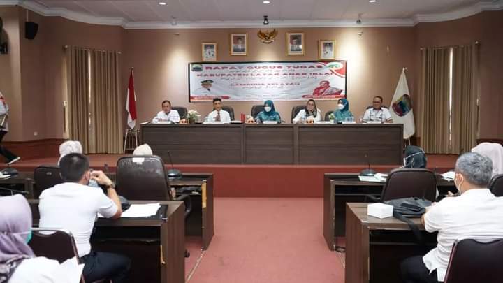 Pemkab Lamsel Gelar Rapat Persiapan Verifikasi Kabupaten Layak Anak