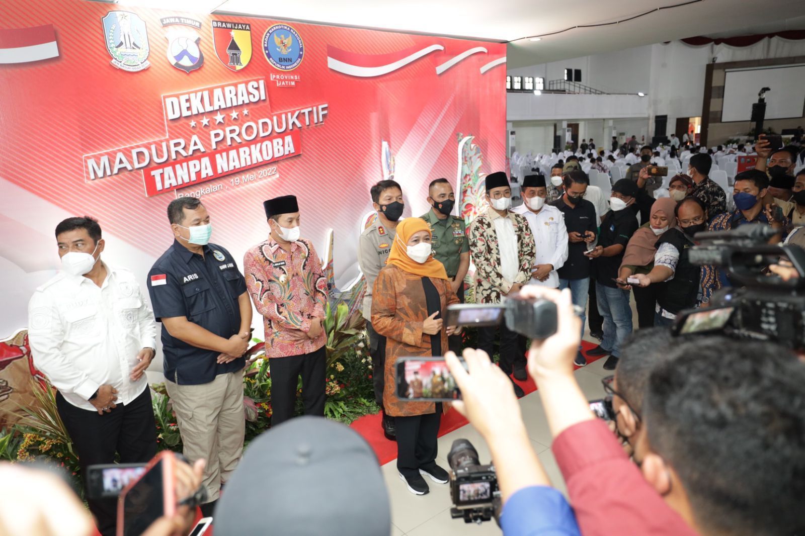 TNI-Polri dan Forkopimda Jatim Sepakat Brantas Narkoba