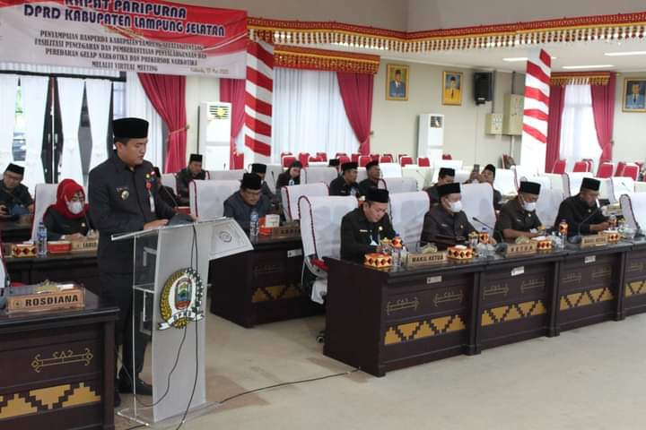 DPRD Lamsel Gelar Paripurna Ranperda Tentang P4GN