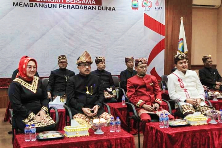 Sekertaris DPRD Lamsel Mengikuti Upacara Peringatan Hari Lahir Pancasila 1 Juni 2022