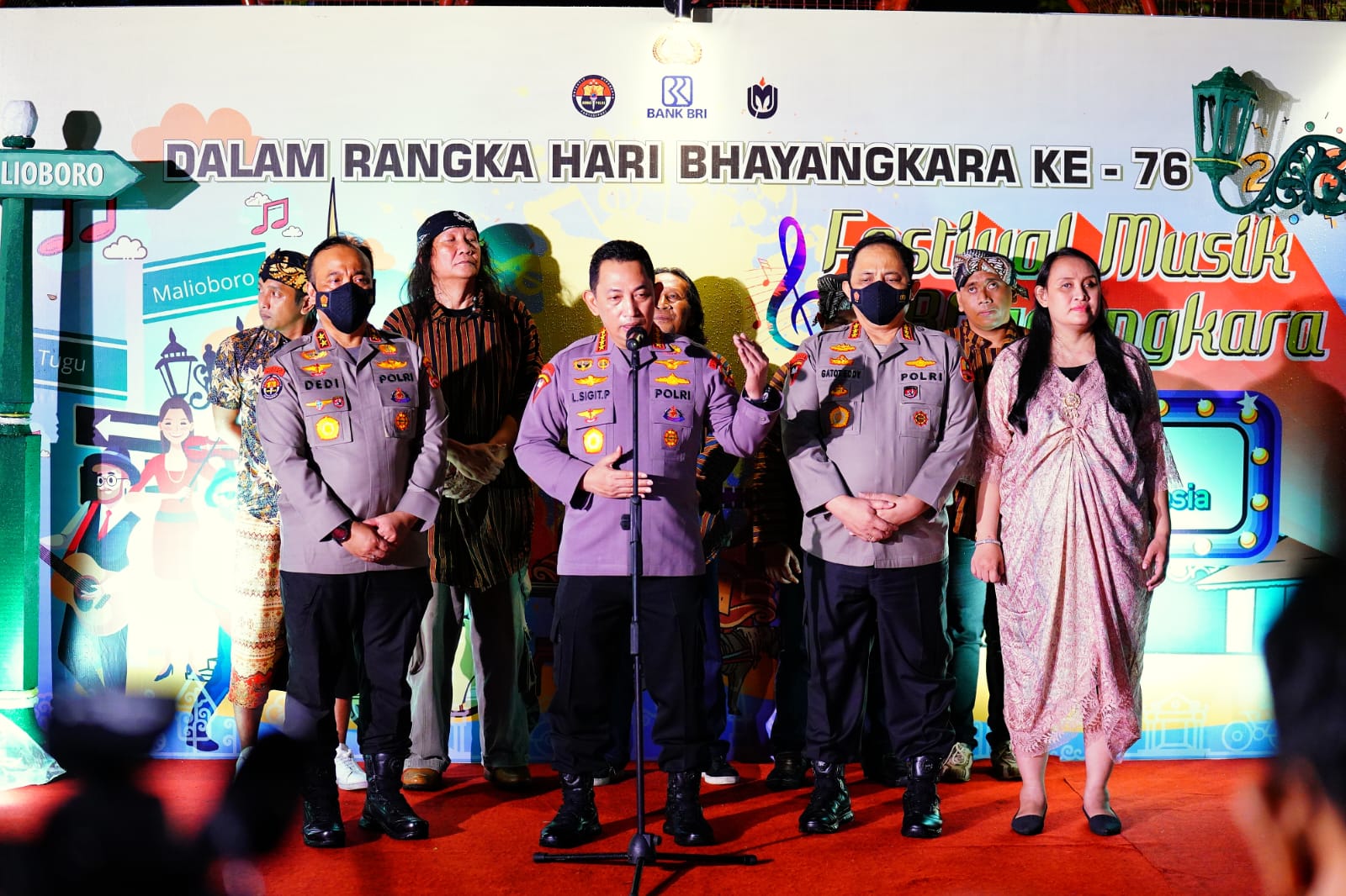 Kapolri Komitmen Bangun Ruang Demokrasi