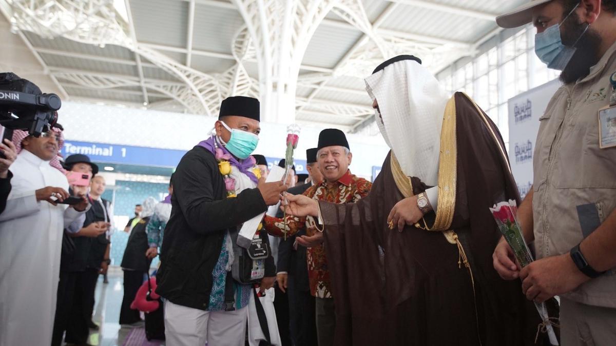 Haru Jemaah Indonesia Usai Tiba Di Madinah Jelang Tunaikan Haji Usai Pandemi Covid-19