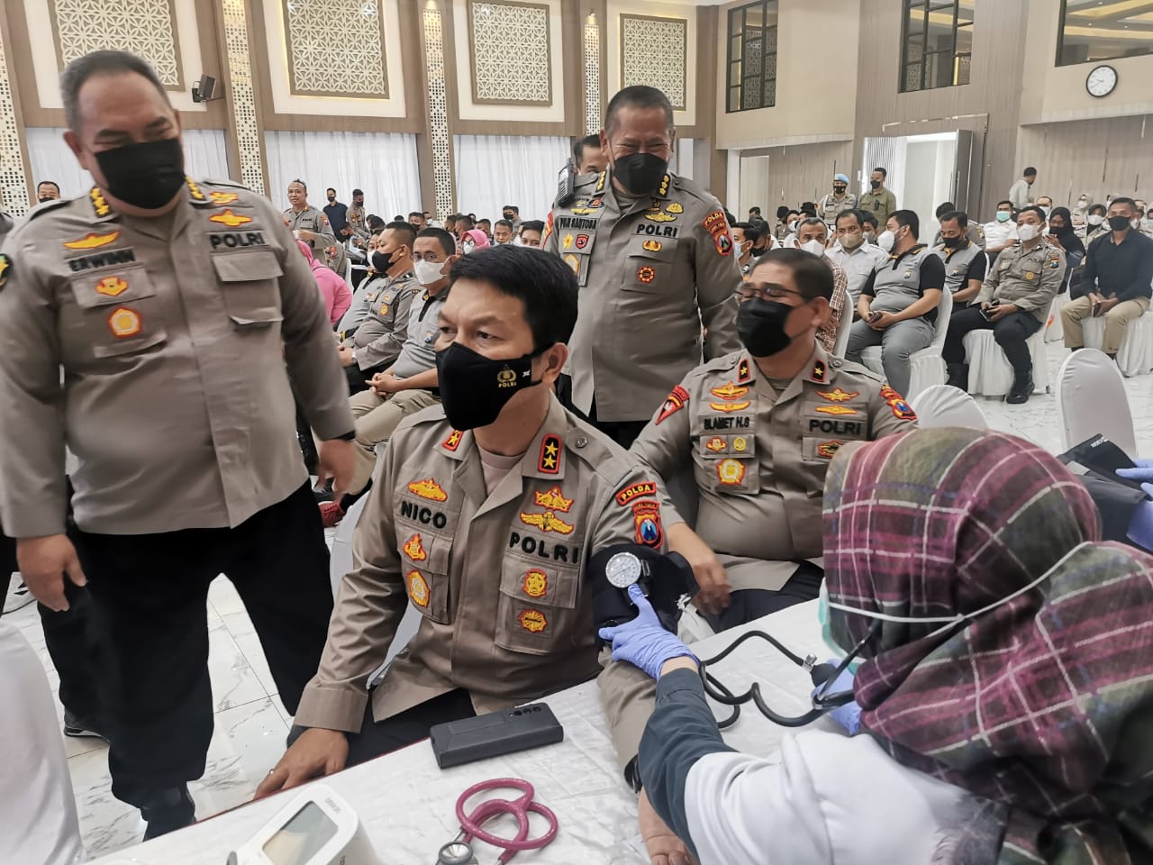 Donor Darah, Polda Jatim Gelar Bakti Sosial