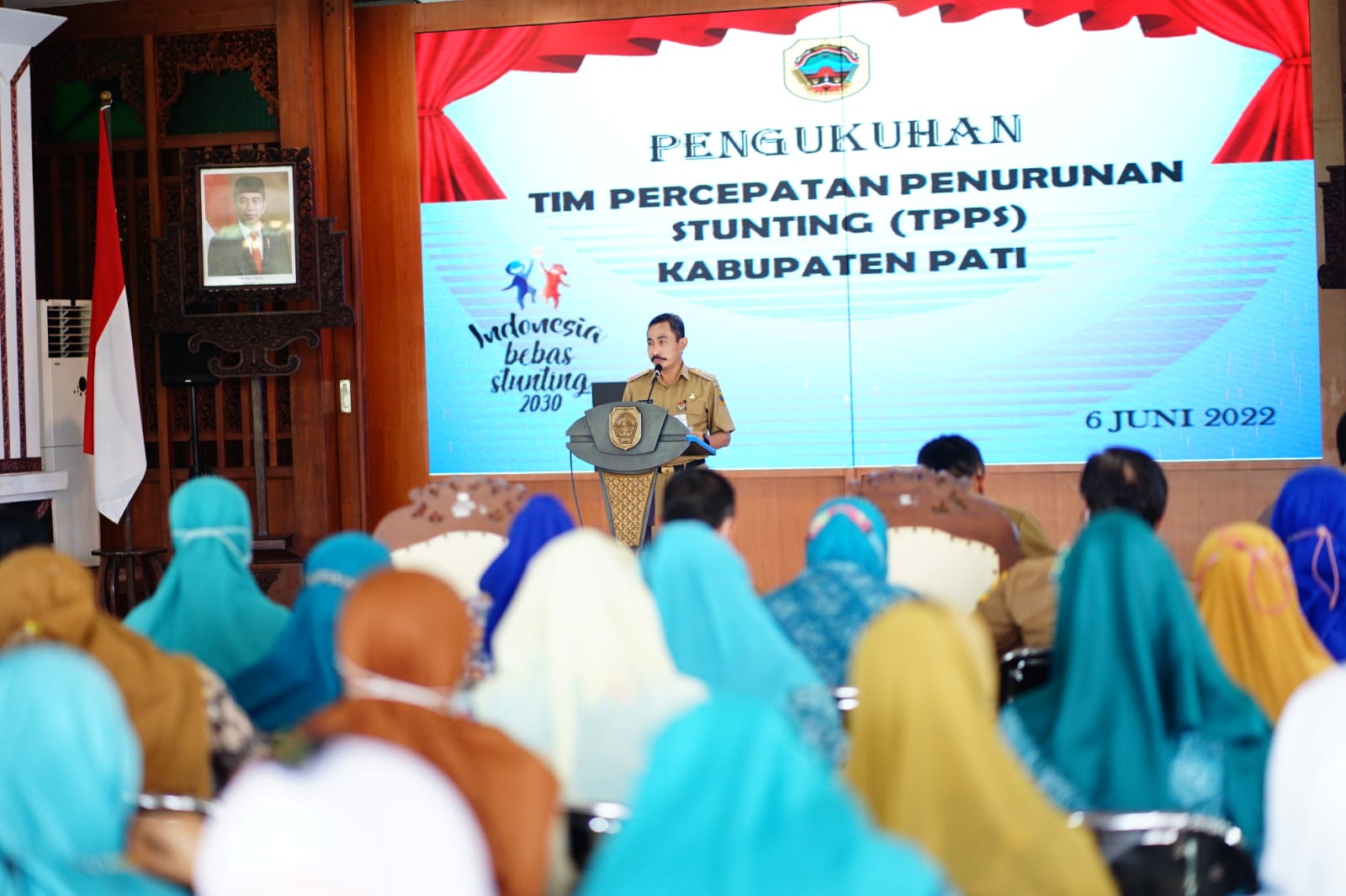 37 Persen Presentase Stunting Pati