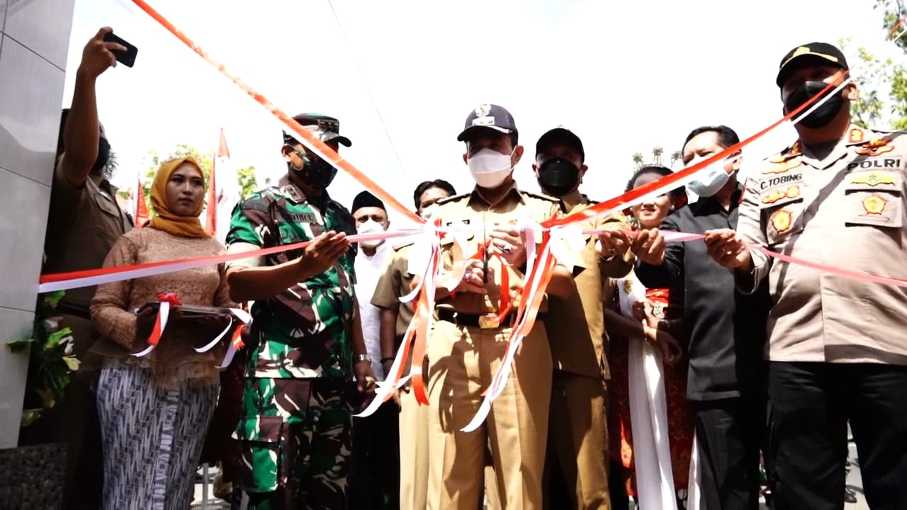 Bupati Pati Resmikan Kampung Pancasila di Kelurahan Pati Wetan