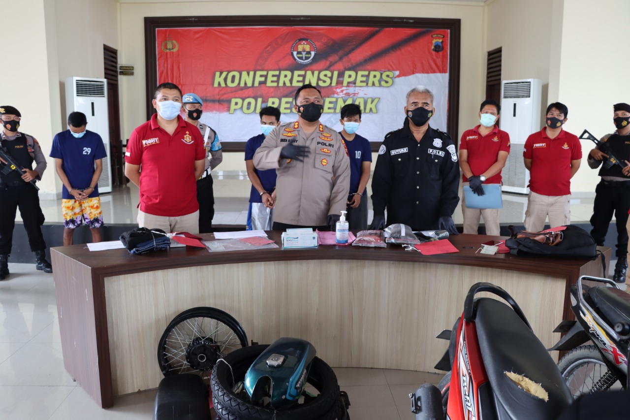 Polres Demak Tangkap Pelaku Curanmor dan Curas