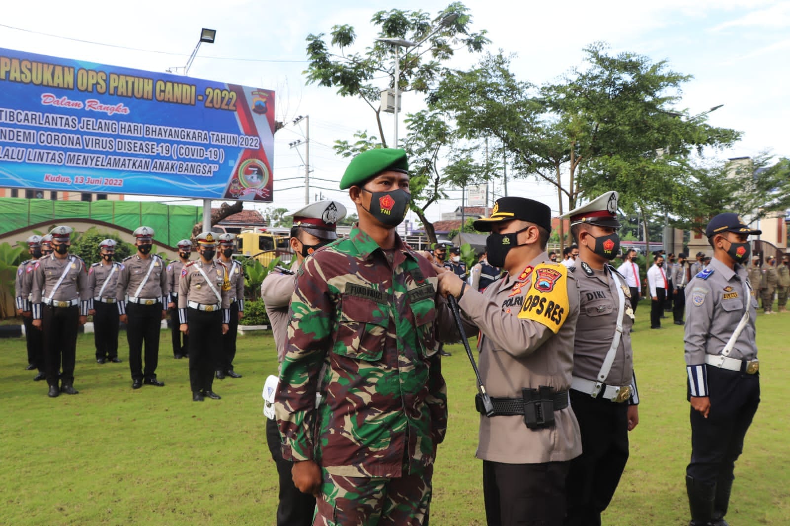 Gelar Pasukan, Kapolres Kudus Siapkan Operasi Patuh Candi