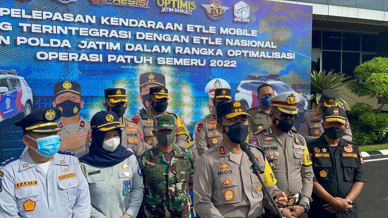 Kapolda Jatim Lepas 52 Kendaraan ETLE Mobile