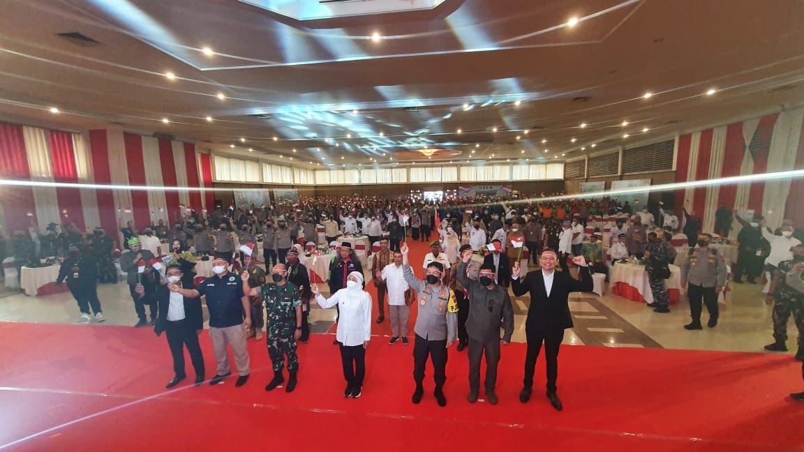 Forkopimda Jawa Timur Deklarasikan Anti Narkoba dan Cinta NKRI