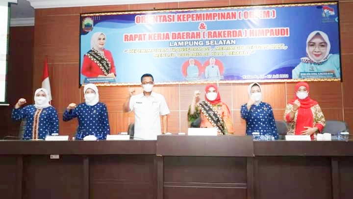 Himpaudi Lampung Selatan Gelar Orientasi Kepemimpinan dan Rapat Kerja Daerah