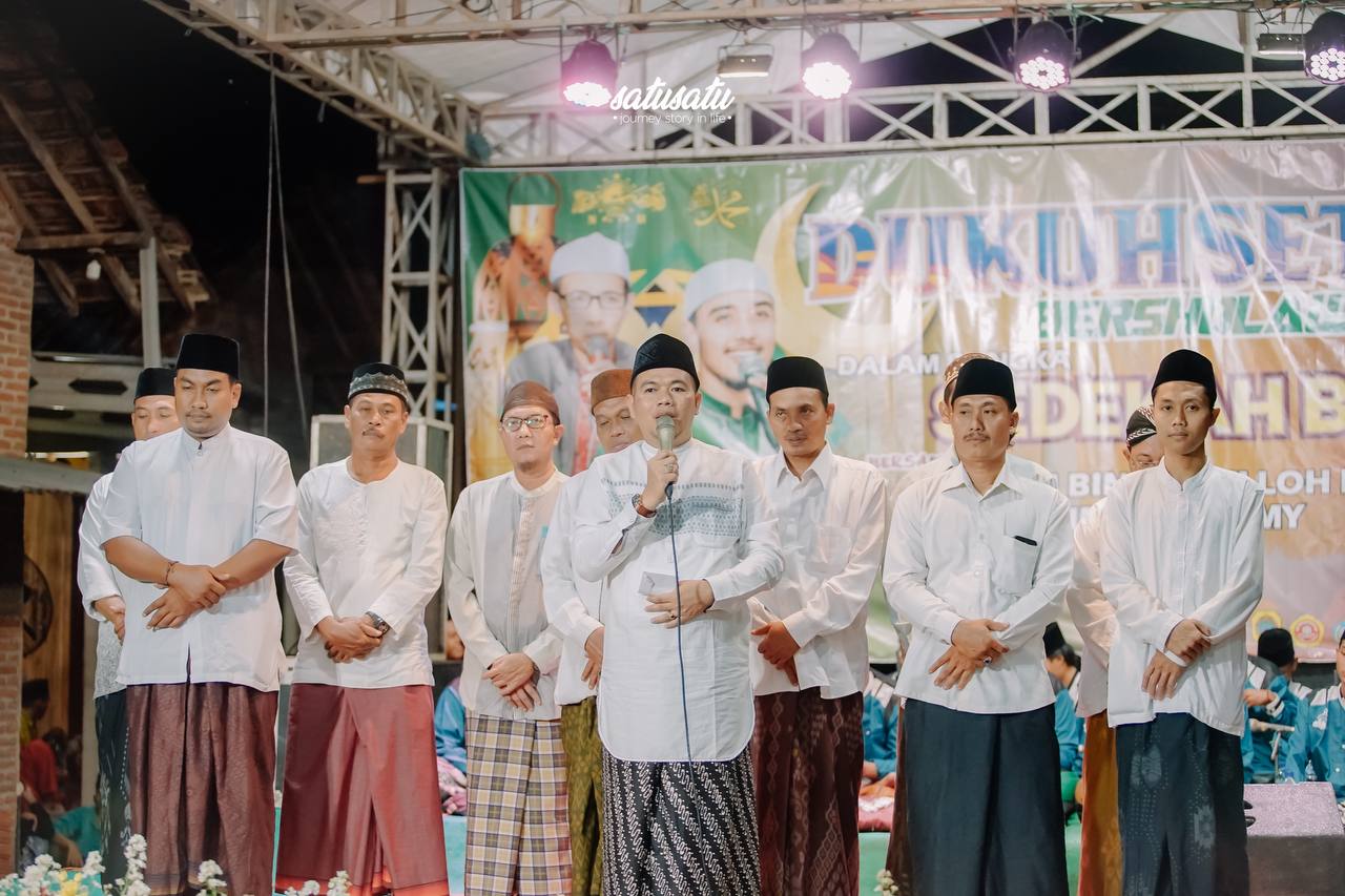 Penutupan Sedekah Bumi, Kades Dukuhseti Gelar Sholawatan
