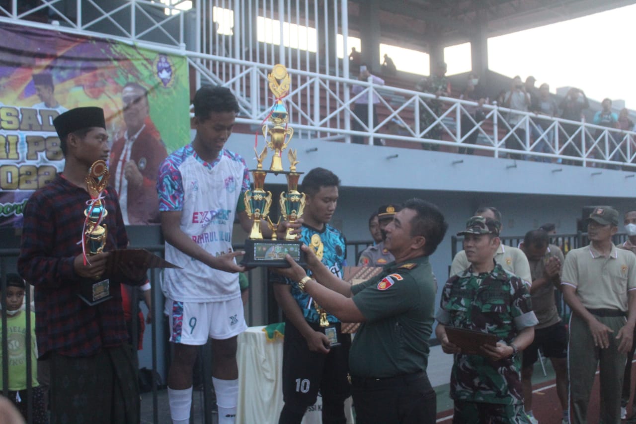 Raih Juara I, Bahrul Ulum FC Jadi Wakil Pati Dalam Ajang Liga Santri 2022