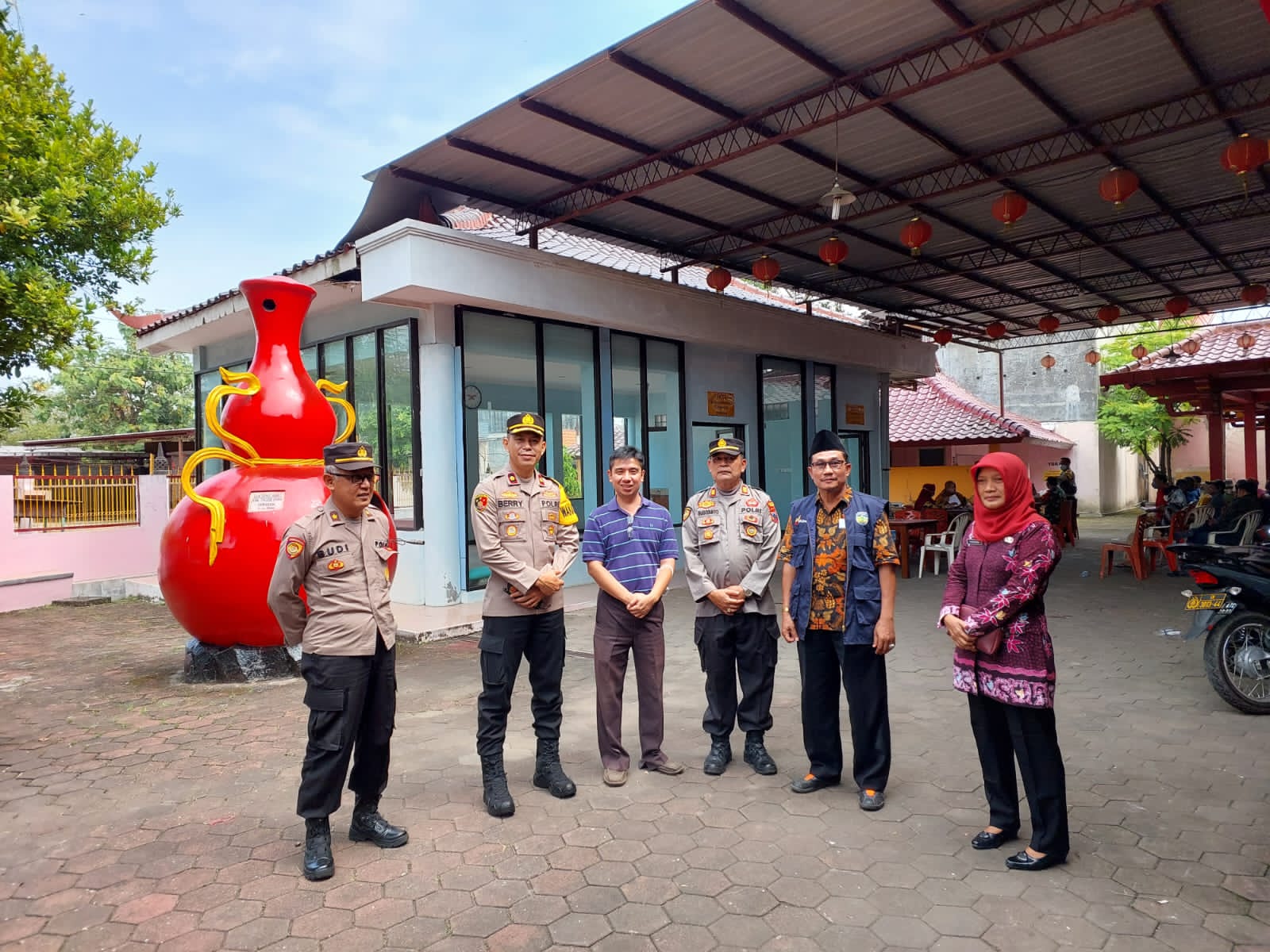 Wakapolres Jepara Cek Pelaksanaan Vaksinasi