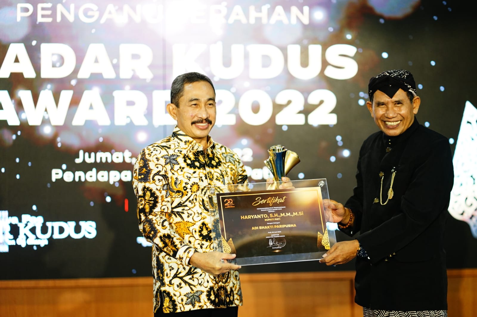 Dua Bulan Lagi Purna Tugas, Haryanto Sampaikan Banyaknya Investor Masuk Pati