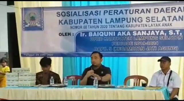 Di Margorejo Baiquni Gelar Sosialisasi Perda No 8/2020 Tentang Kabupaten Layak Anak