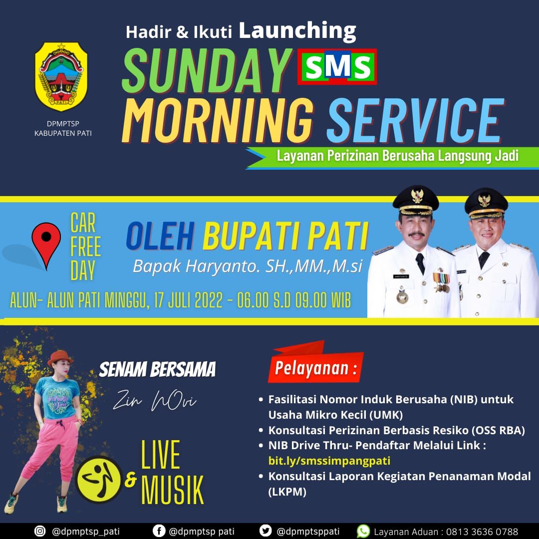 Launching Kegiatan SMS di Car Free Day