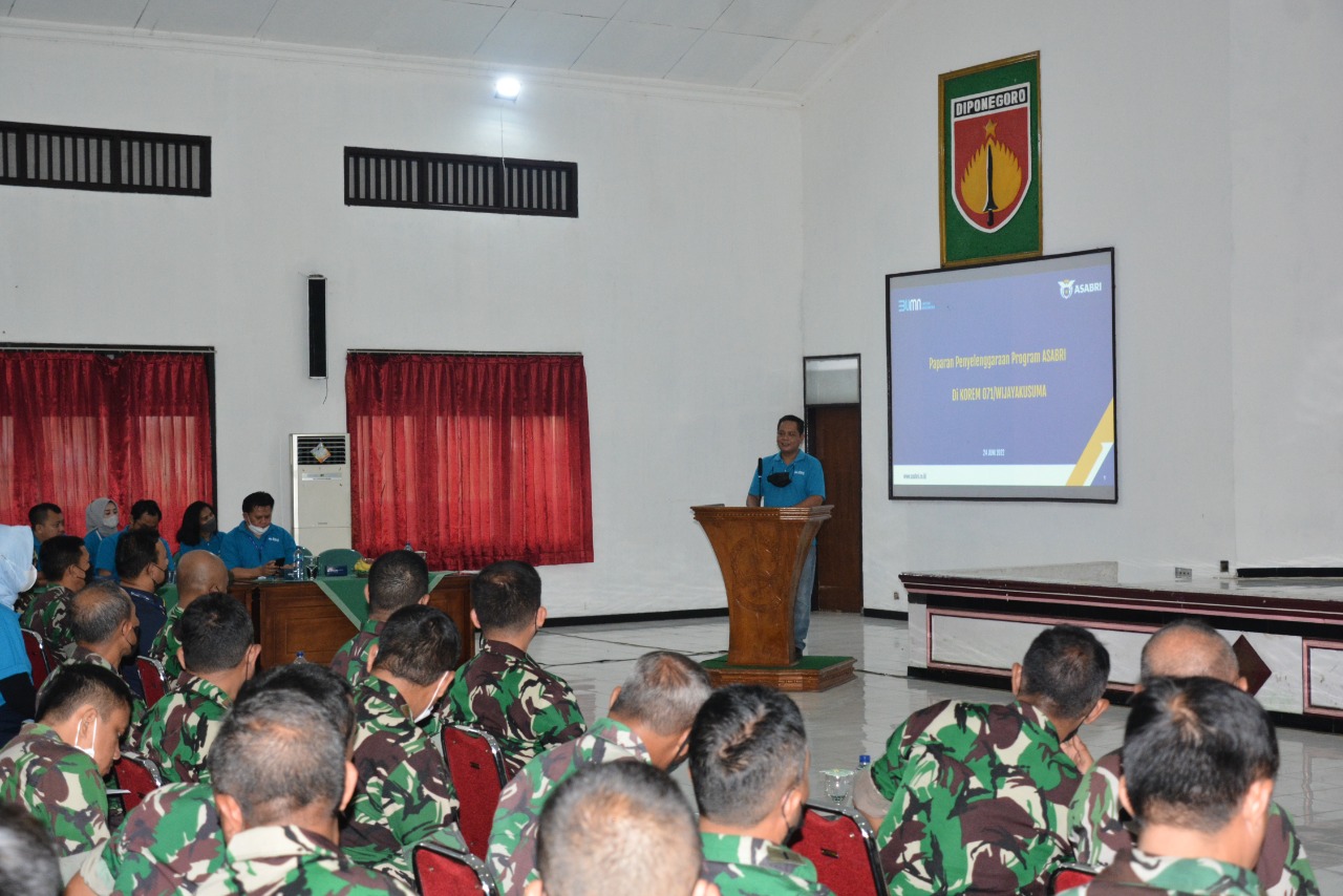 Bank Woori Saudara Purwokerto Kenalkan Produk Andalan di Makorem 071/Wijayakusuma