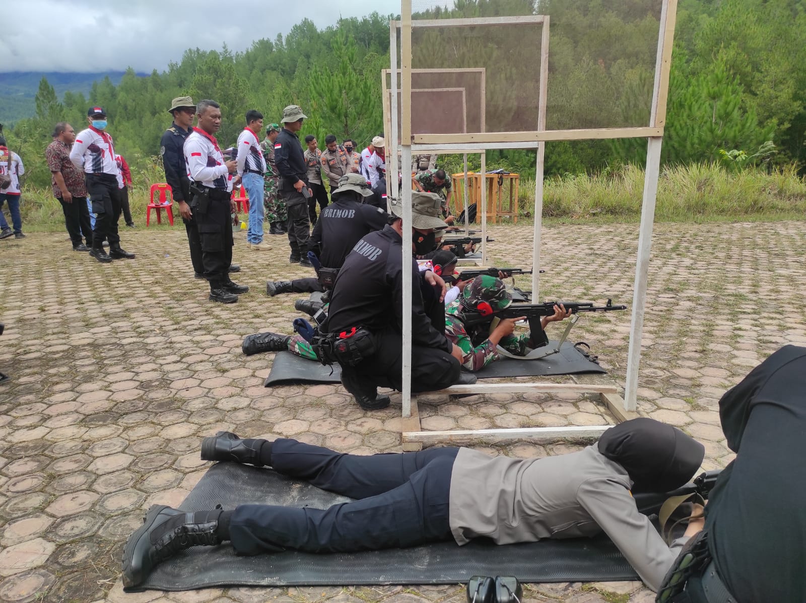 HUT Bhayangkara Ke- 76, Polres Gayo Lues Gelar Acara Lomba Menembak