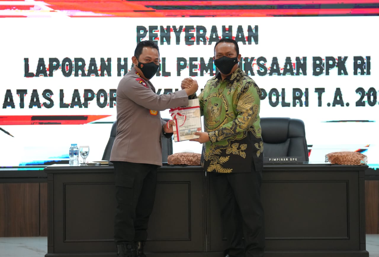 Mabes Polri Kembali Raih WTP Sembilan Kali Berturut-Turut