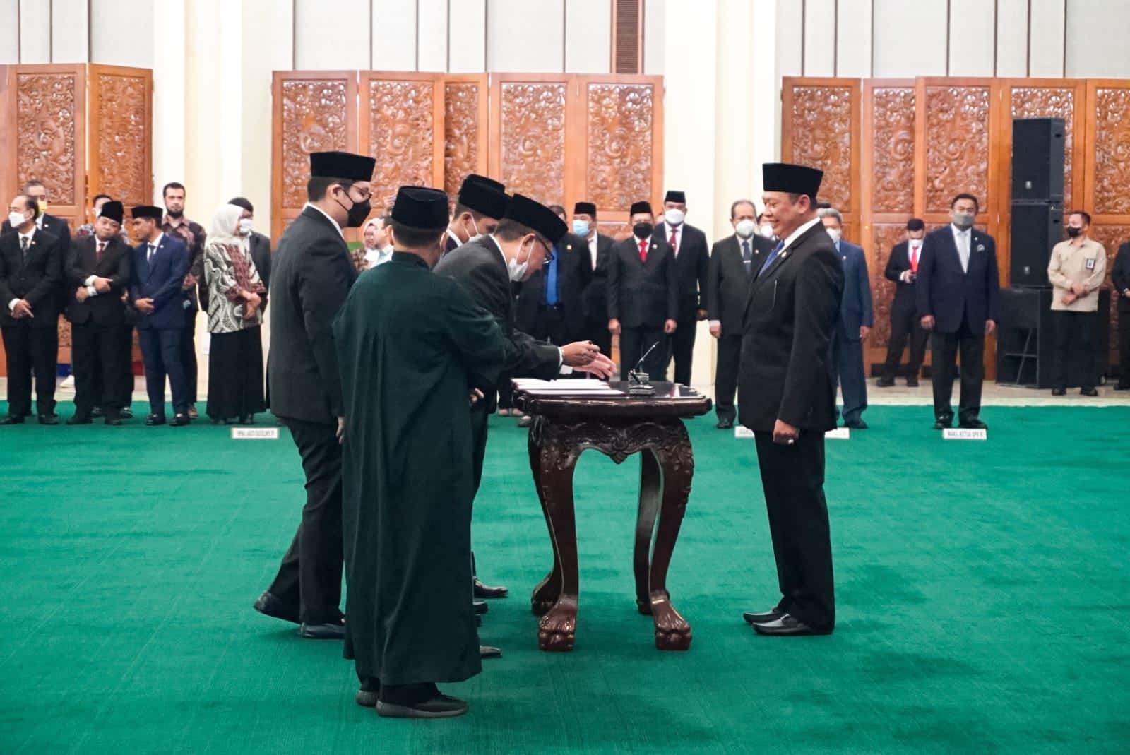 Ketua MPR RI Lantik Wakil Ketua MPR RI dan PAW dari 4 Anggota MPR RI