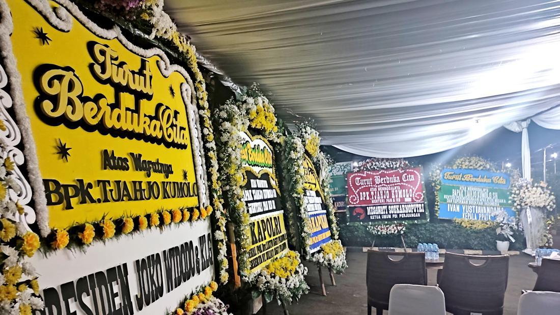 Begini Kondisi Rumah Duka Tjahjo Kumolo Malam Ini