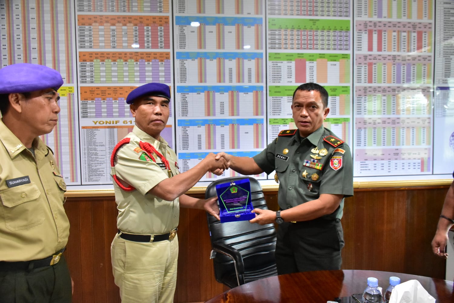 Silaturahmi  Menwa Mulawarman Provinsi Kaltim dengan Danrem 091/ASN