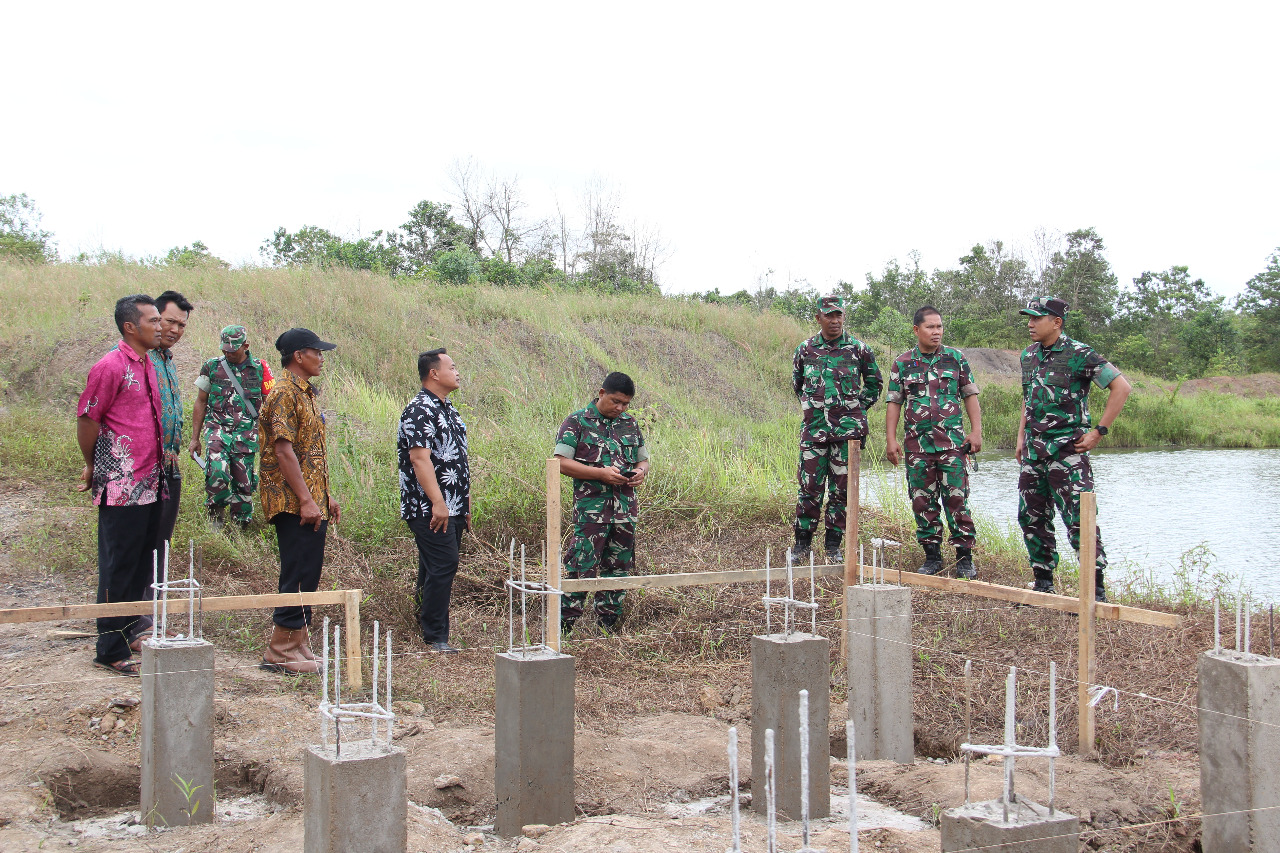 Dandim 0906/ Kutai Kartanegara Lakukan Pengecekan Akhir Sebelum TMMD di Mulai