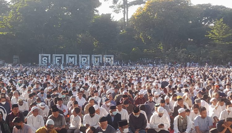 Jamaah Muhammadiyah Gelar Shalat Idul Adha di Lapangan Sempur Bogor